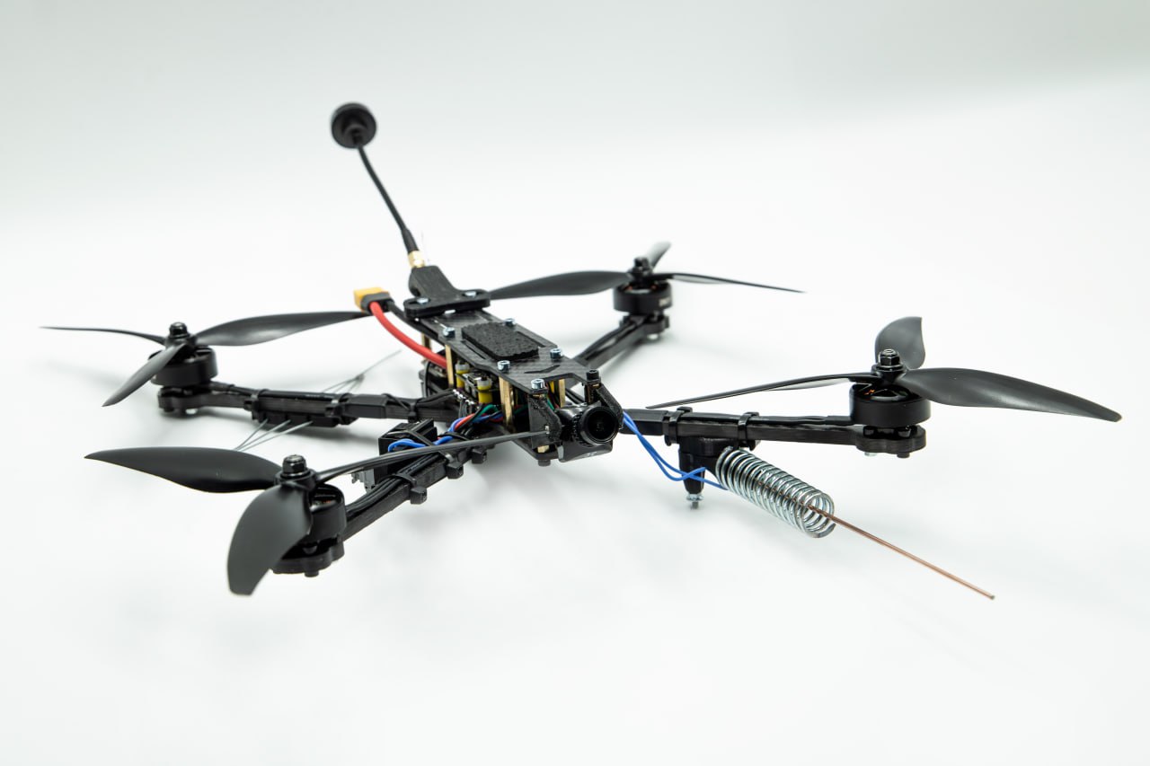 Безпілотний літальний апарат мультироторного типу (FPV) VYRIY 8'' VYRIY